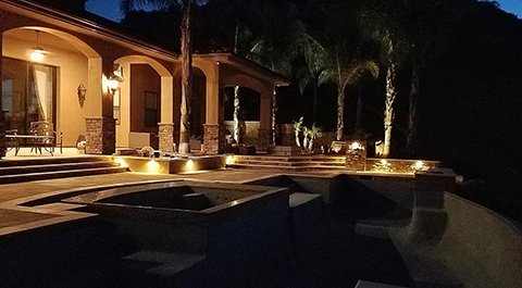 Eclairage-jardin-Marrakech